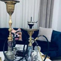 قلیان عربی برنجی دوعدد بزرگ و متوسط کاملا سالم|کلکسیون و سرگرمی|شهریار, شهریار|دیوار