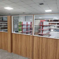 قفسه|کتابخانه، شلف، قفسه‌های دیواری|تهران, دهکده المپیک|دیوار