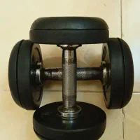 یک جفت دمبل پنج کیلوگرمی|تجهیزات ورزشی|خرمآباد, |دیوار