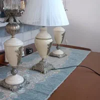 ست آباژور و شمعدان|چراغ خواب و آباژور|تهران, ابوذر|دیوار