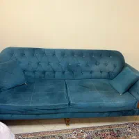 مبل راحتی ۷ نفره به همراه میز وسط و ۳تا عسلی