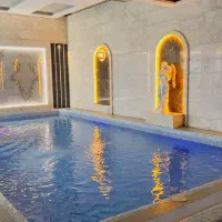 اجاره ویلا با استخر سالنی و سرپوشیده آبگرم
