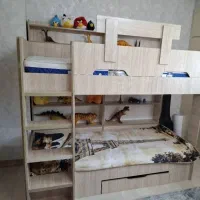 تخت دو طبقه ام دی اف