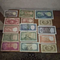 کلکسیون اسکناس های رضا شاه و محمد رضا شاه|کلکسیون سکه، تمبر، اسکناس|تهران, بروجردی|دیوار