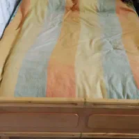 تختخواب دو نفره ۱۴۰ بدون تشک