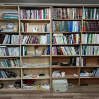 کتابخانه چوبی سفارشی سالم