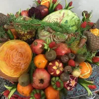 میوه آرایی شب یلدا