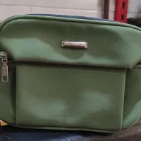 کیف پاسپورتی سبز سدری