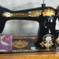 چرخ خیاطی قدیمی مارشال وکاملا سالم