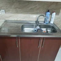 کابینت آشپز خانه و سینک رو کار ظرف شوی|مصالح و تجهیزات ساختمان|لنگرود, |دیوار
