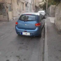 تیبا ۲ ۹۶ آبی اطلسی بی‌رنگ و فنی بسیار سالم