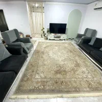 مبل هفت نفره دست دوم|مبلمان خانگی و میز عسلی|رشت, نیروی دریایی|دیوار