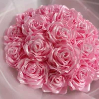 گل ربانی صورتی سفارش در هر رنگ و عدد|گل مصنوعی|قم, جمکران|دیوار