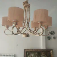 سه عدد لوستر استیل|لوستر و چراغ آویز|تهران, شهرک مخابرات|دیوار