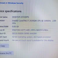 لپ تاپ hp|رایانه همراه|دورود, |دیوار