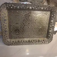 سینی ملیله کاری ترکیه ای|ظروف سرو و پذیرایی|تهران, مینی‌سیتی (شهرک نفت)|دیوار