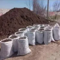 کود گاوی درجه یک فقط کیسه ای