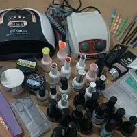 وسایل کاشت ناخن|آرایشی، بهداشتی، درمانی|آران و بیدگل, |دیوار