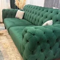 مبل چستر 8نفره درحد نو|مبلمان خانگی و میز عسلی|کیاشهر, |دیوار