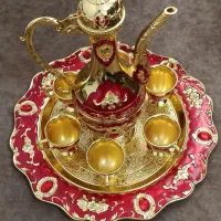 تنگ و جام برنجی زیبا