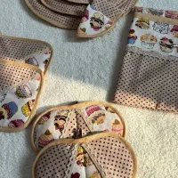 سرویس اسپزخانه کتان نخ ترک|سفره، حوله، دستمال آشپزخانه|تهران, راه آهن|دیوار