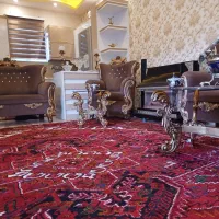 مبل راحتی ۷ نفره همراه سه عدد میز جلو مبلی|مبلمان خانگی و میز عسلی|تبریز, |دیوار