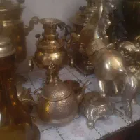 سماور قدیمی|کلکسیون اشیاء عتیقه|مراغه, |دیوار