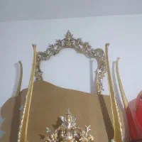 آینه  شمعدان طرح برنز
