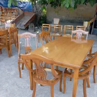 تولید عمده و تک میز و صندلی نهار خوری|میز و صندلی غذاخوری|اسالم, |دیوار