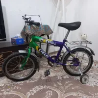 دوچرخه ۱۶همراه کمکی