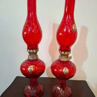 دوعددچراغ گردسوز شاه عباسی
