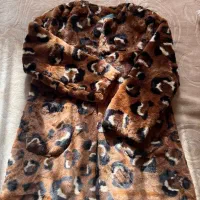 پالتو پلنگی پوست شلوار شال همگی نو