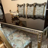 ست مبلمان و ناهارخوری سلطنتی چوب راش