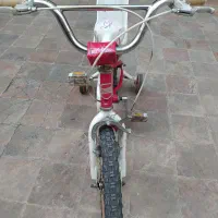 دوچرخه ۱۶صورتی دخترانه با رکاب کمکی|دوچرخه، اسکیت، اسکوتر|تهران, ایوانک|دیوار