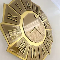 میزتیوی با شلف و باکس و اینه کنسول و ساعت اینه ای|بوفه، ویترین، کنسول|ری, دولت‌آباد|دیوار