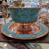 کاسه لاله و بشقاب فیروه کوب