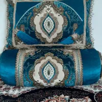 بالشت(پشتی) مخمل سنتی نو نو