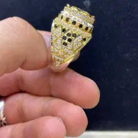 انگشتر نقره موزانایت|جواهرات|رباطکریم, نوده|دیوار