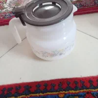 قوری فرانسوی اصل پیرکس ویک دست لیوان