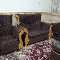 مبلمان ۷ نفره با میز|مبلمان خانگی و میز عسلی|بندر ماهشهر, |دیوار