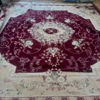 میز تلویزیون و فرش ۹ متره و ۶ متره با یه دست مبل|مبلمان خانگی و میز عسلی|سمنان, |دیوار