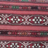 پشتی دست باف ترکمنی نو