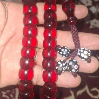 تسبیح سند لوس با مهره چشم زخم وانگشتر
