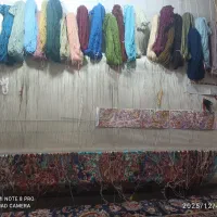 فرش گرد 2×2 نیمه کاره سالاری