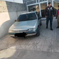 پژو 405نقره ای دوگانه کارخانه