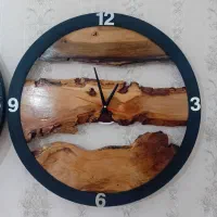 ساعت روستیک چوبی|ساعت دیواری و تزئینی|مشهد, چهنو|دیوار