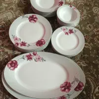 سرویس چینی ۶نفره زرین ایران مدل ایتالیا اف۲۸پارچه