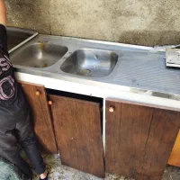 کابینت با سینگ ظرفشوی