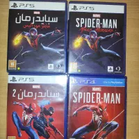 بازی ps4 and ps5 اسپایدر من و۲ و مایلز spider man