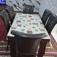 میز نهار خوری ۶ نفره|میز و صندلی غذاخوری|دورود, |دیوار